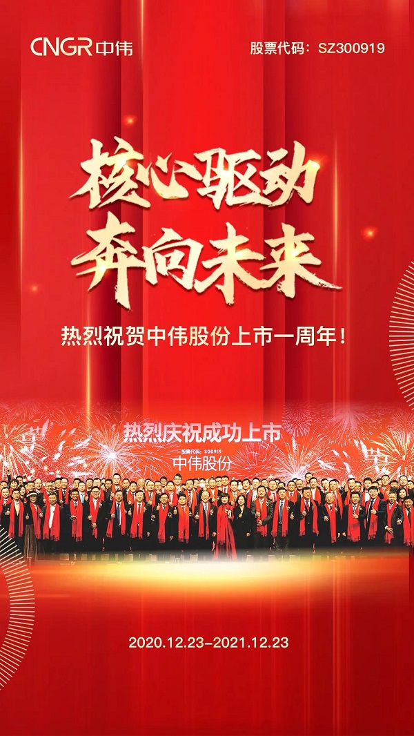 中偉股份上市一周年丨技術核心驅動，攜手奔向未來